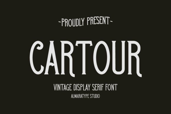 Cartour: The Vintage Serif Font That Elevates Campaign Visuals