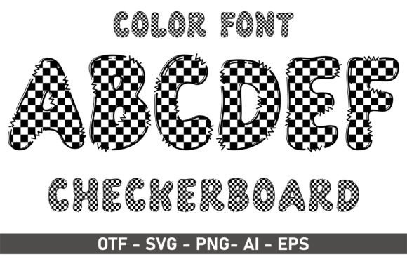 Checker Board Font: A Playful Typeface for Modern Web Design