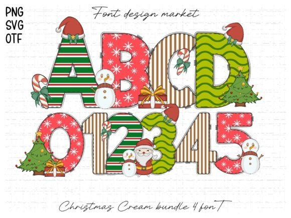 Christmas Cream: How One Color Font Transformed My Holiday Branding
