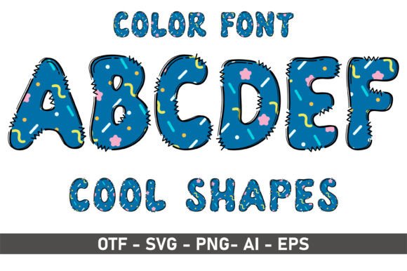Cool Shapes: The Playful Font Your Small Business Brand Needs