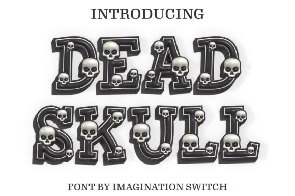 Dead Skull 3d: A Color Font That Brings Campaigns to Life