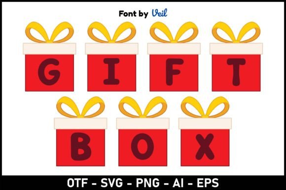 Giftbox Font: A Playful Display Typeface for Modern Web Design