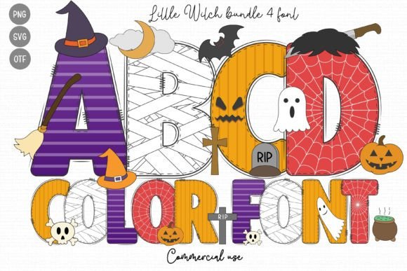 Little Witch: A Playful Display Font for Digital Design