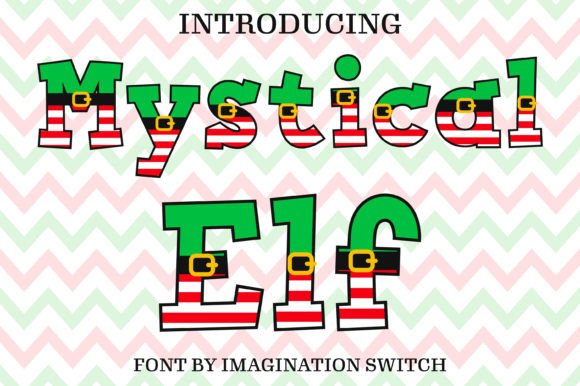Mystical Elf Color Font Adds Instant Character to Campaign Graphics