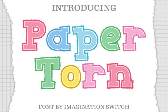 Paper Torn: A Color Font That Elevates Your Editorial Design