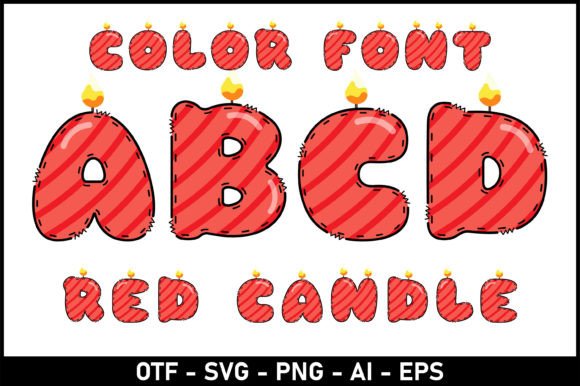 Red Candle Font Makes Your Campaign Visuals Unforgettable