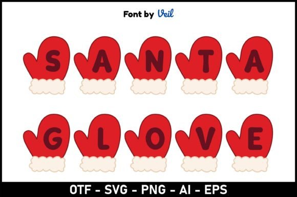 Santa Glove: A Font That Makes Your Brand Memorable