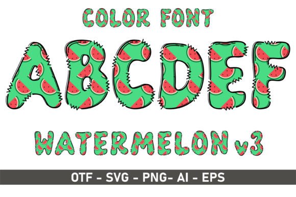Watermelon V3: A Playful Font for Professional Brands