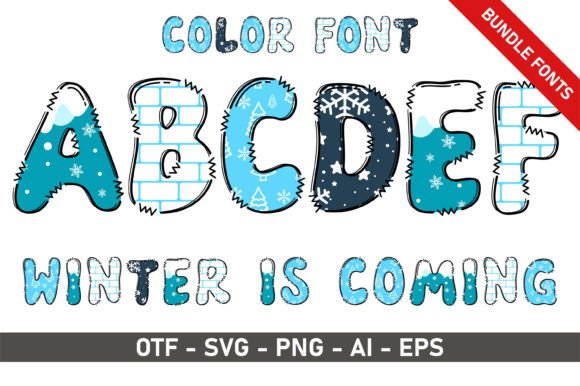 Winter is Coming Bundle Font